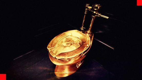 黄金のトイレ窃盗団