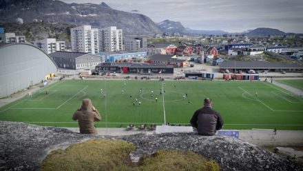 グリーンランド　1週間限定のサッカー選手権