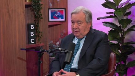 国連事務総長インタビュー