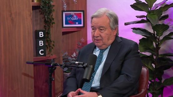 国連事務総長インタビュー