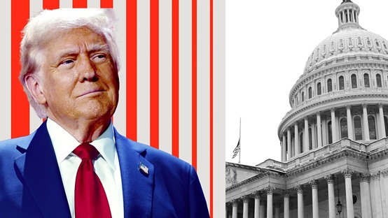 トランプ米大統領 一般教書演説