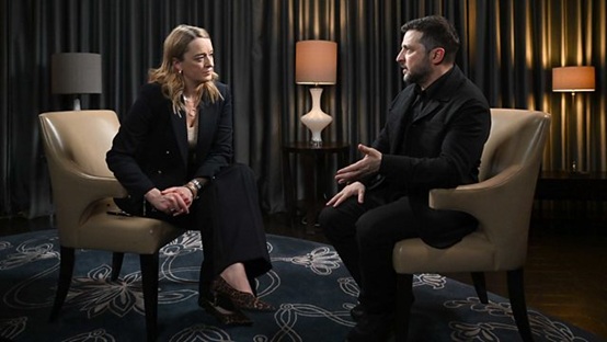 ゼレンスキー大統領 インタビュー